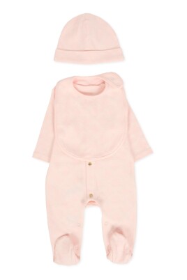 ensemble-barboteuse-en-coton-rose-avec-impression-logo