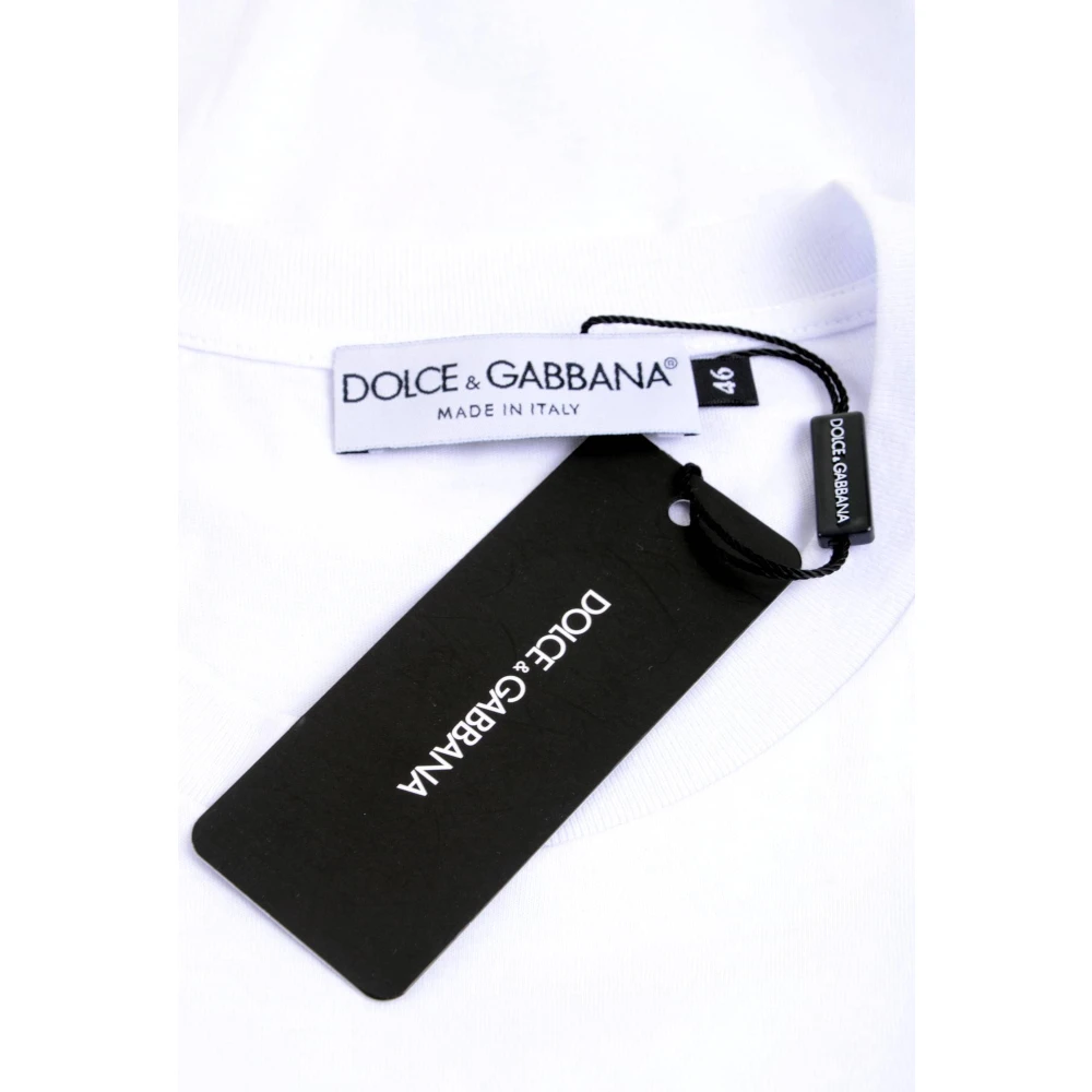 Dolce & Gabbana Heren korte mouw mode T-shirt White Heren