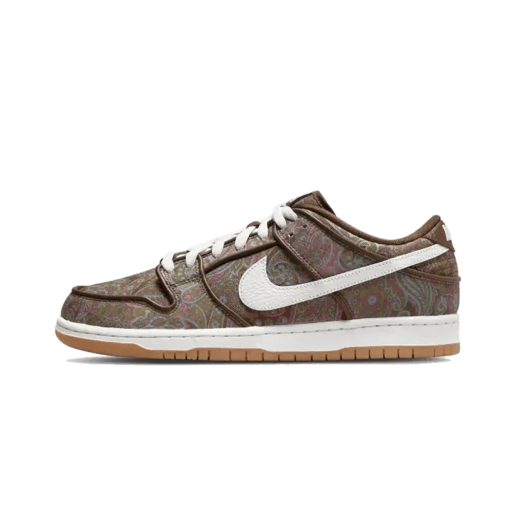 Nike Men's Brown Skateboarding, 9 Uk, Paisley Low Trainers