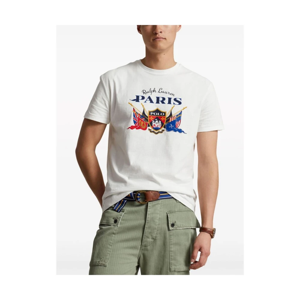 Ralph Lauren Katoenen T-shirt met Grafische Print White Heren