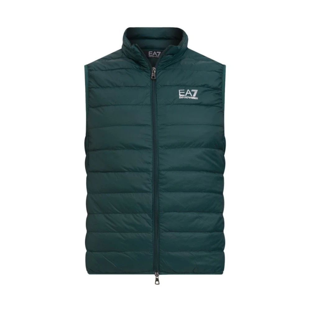 Emporio Armani Ea7 Men's Green Core Identity Packable Gilet
