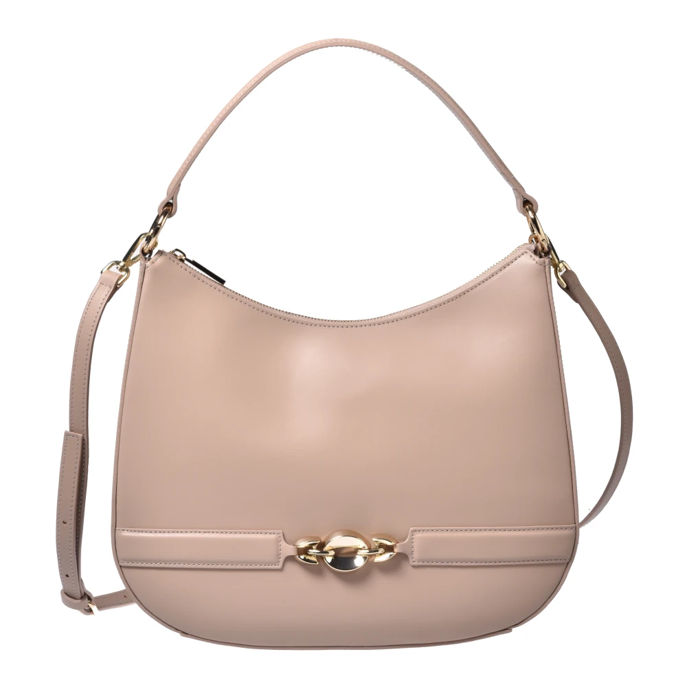 Baldinini Women's Beige Leather Shoulder Bag