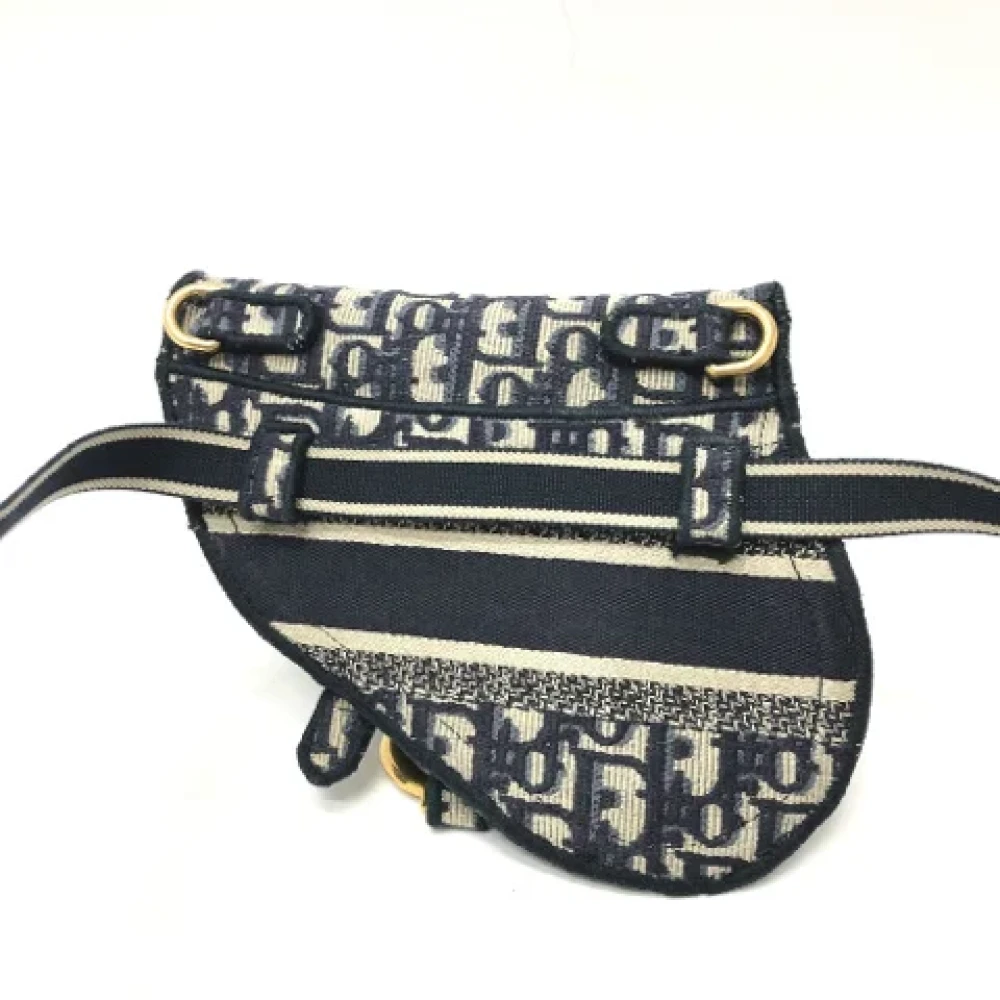 Dior Vintage Pre-owned Fabric dior-bags Blue Dames