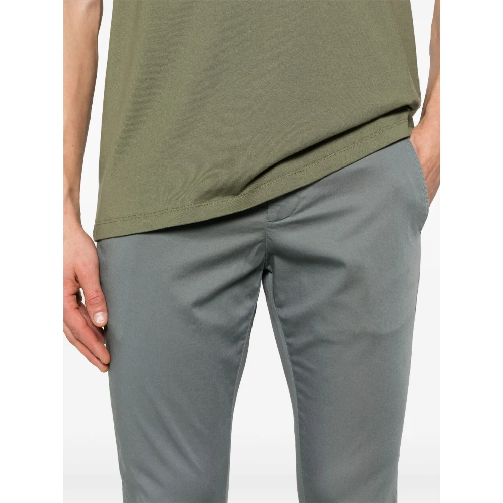 Dondup Grijze Broek Verhoog Garderobe Stijl Gray Heren