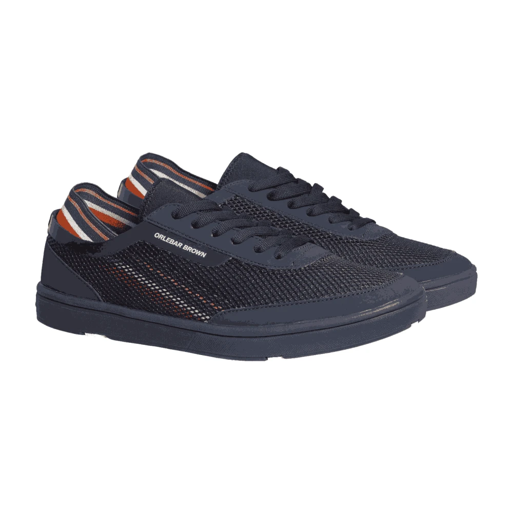 Orlebar Aquamarijn Zwemschoen Streep Heren Schoenen Blauw