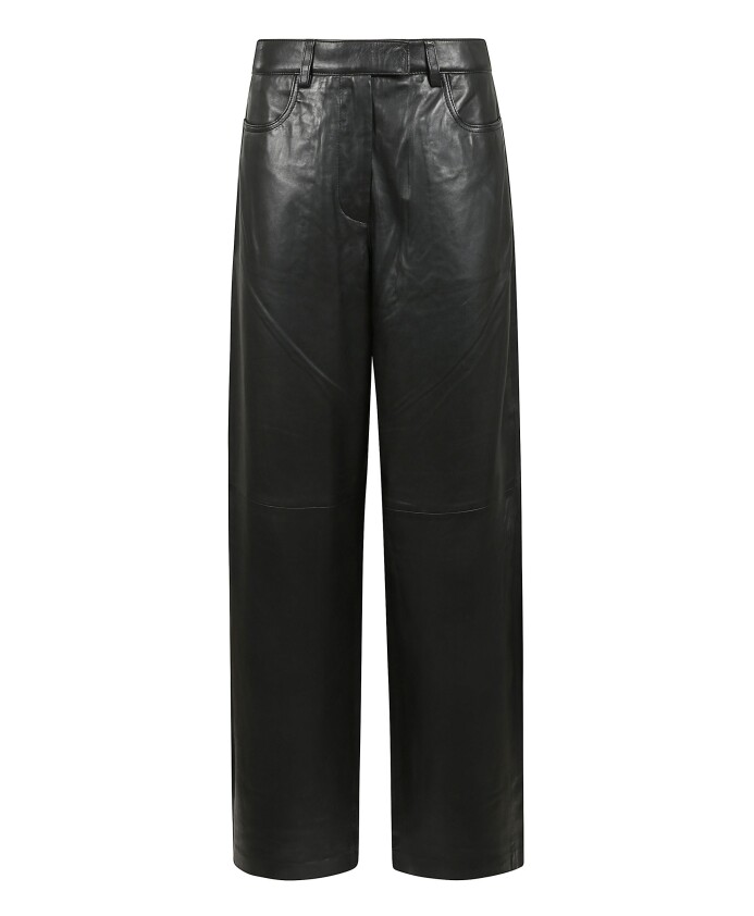 pantalon-large-cocoon-en-cuir-avec-fermeture-avant-cachee
