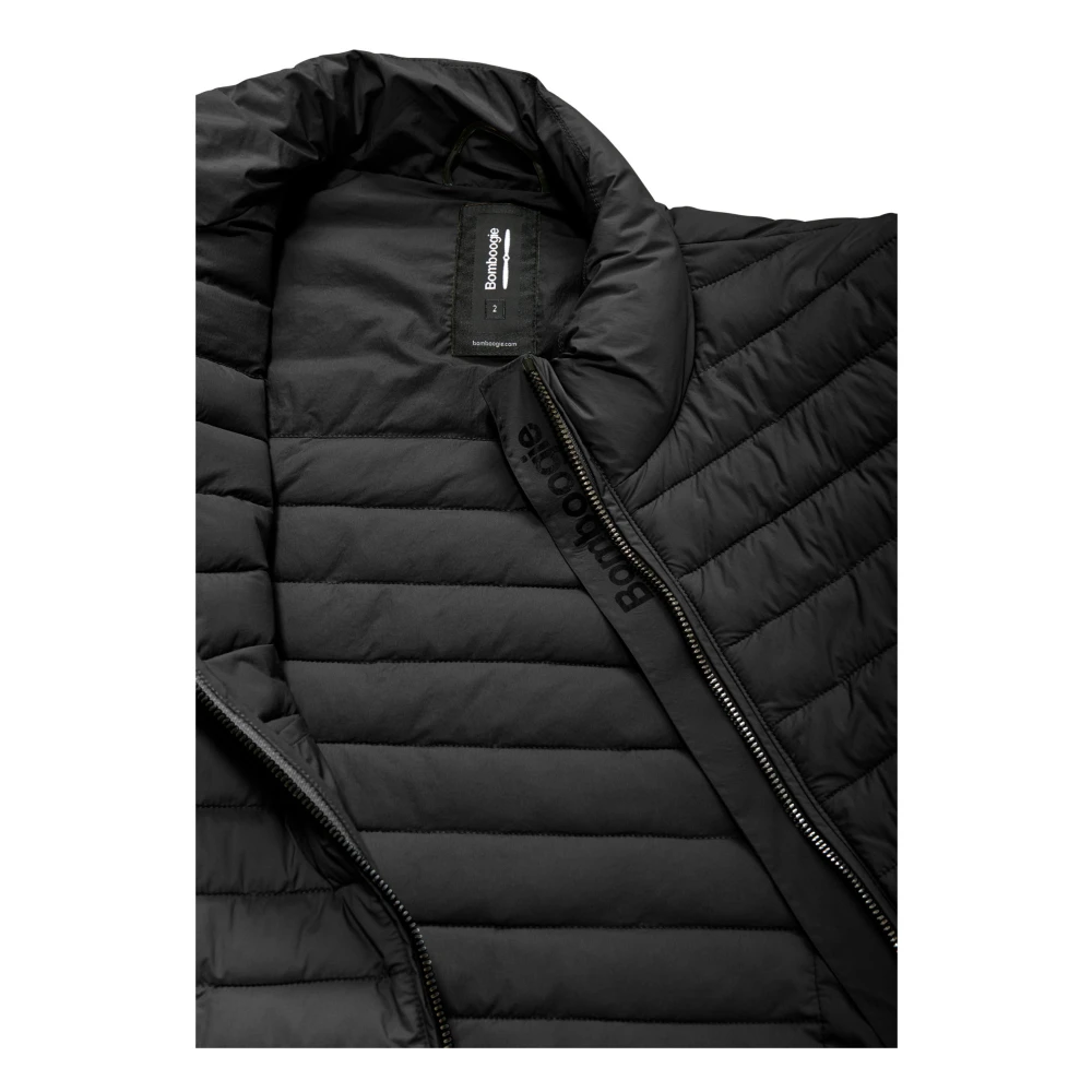 BomBoogie Stretch Nylon Donsjas Black Dames