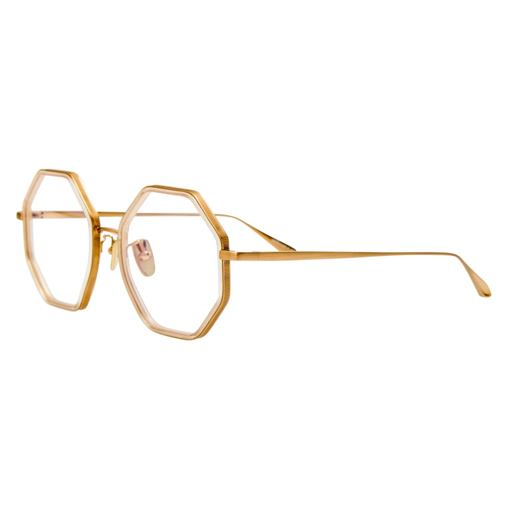 Linda Farrow Yellow Glasses, Unisex, 54 Mm, Lfl