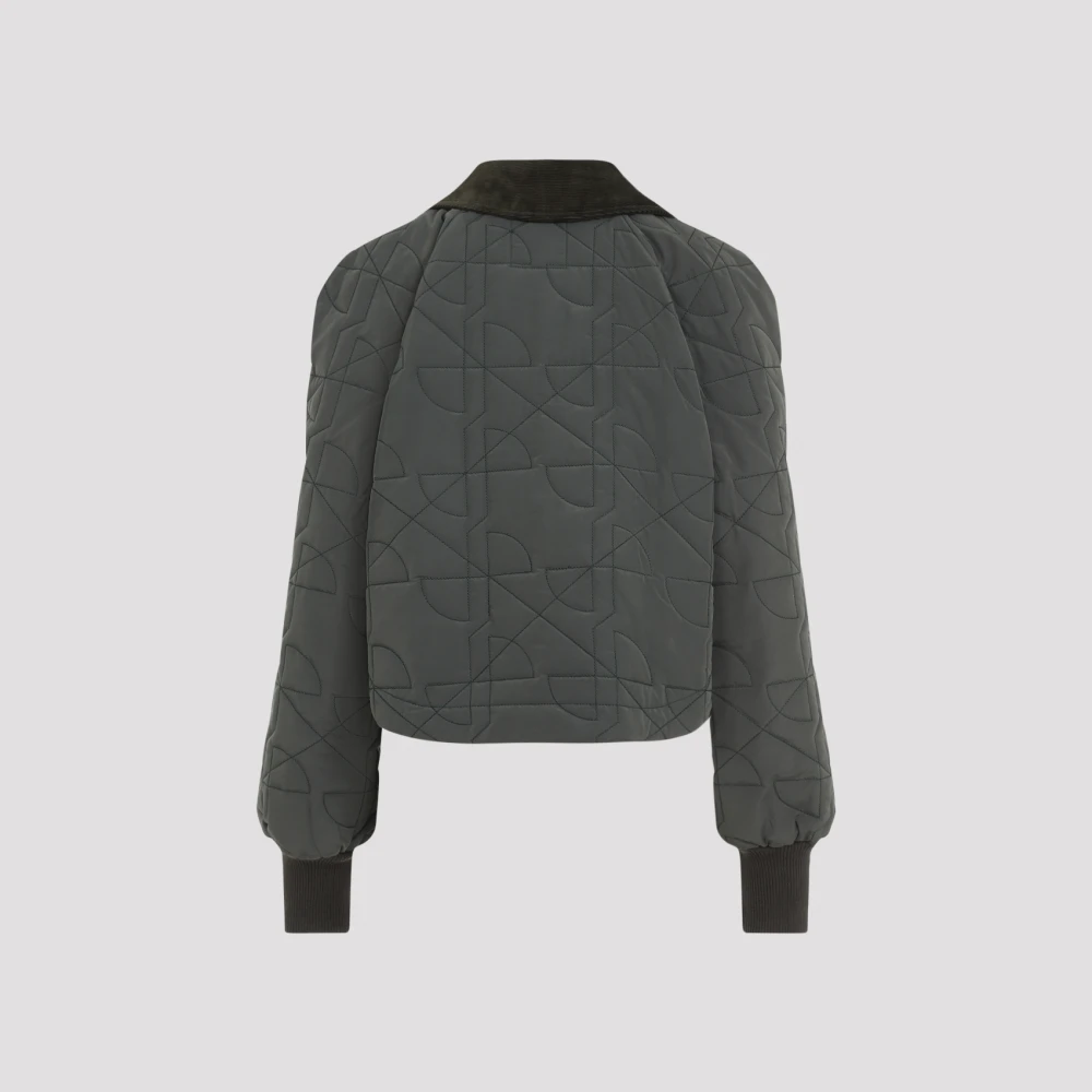 Patou Gewatteerd Groen Blouson Jack Green Dames