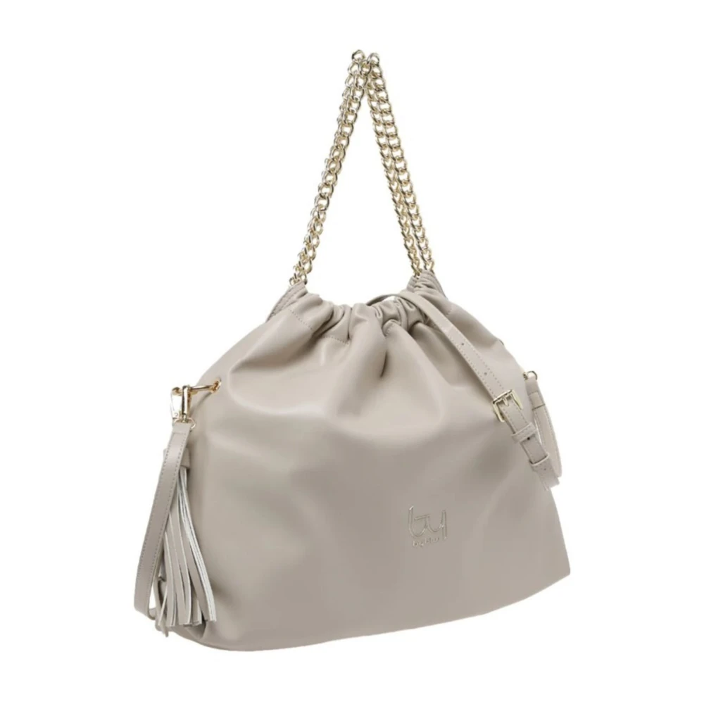Byblos Elegante Groene Dameshandtas Beige Dames
