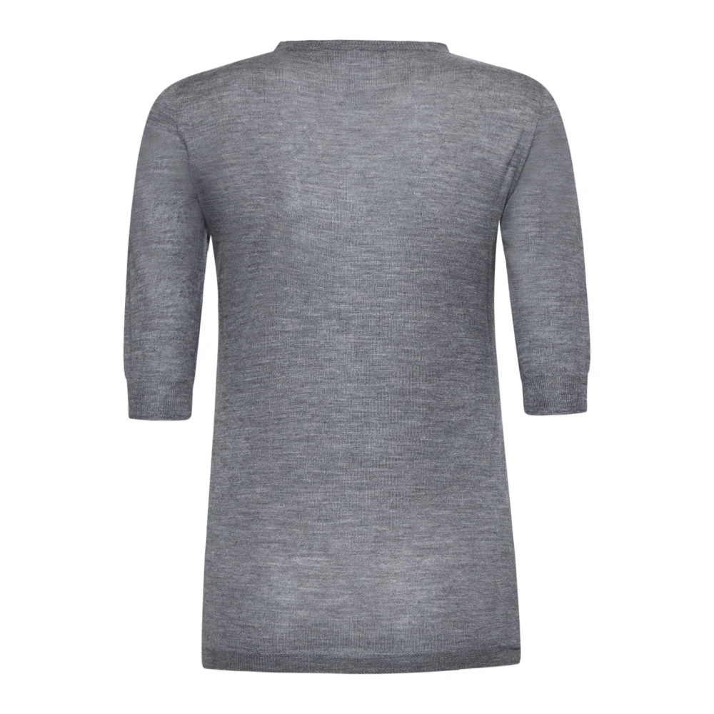 Fabiana Filippi Stijlvolle Sweater Collectie Gray Dames