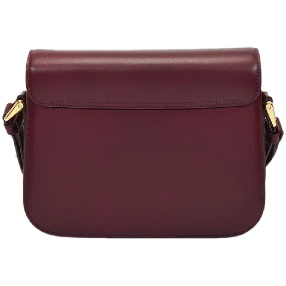 A.p.c. Leather crossbody-bags Red Dames