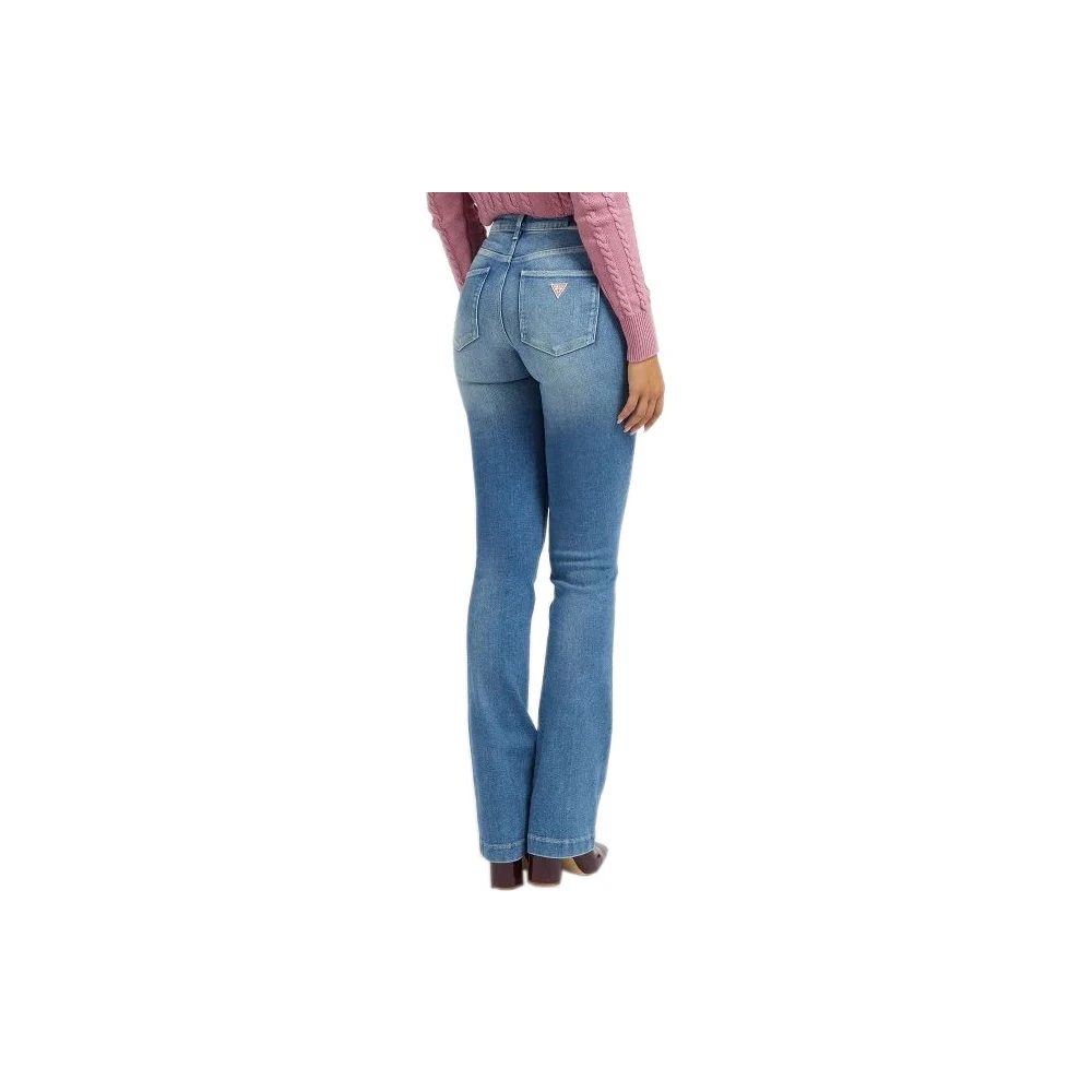 Guess Boot Straight Jeans Blue Dames