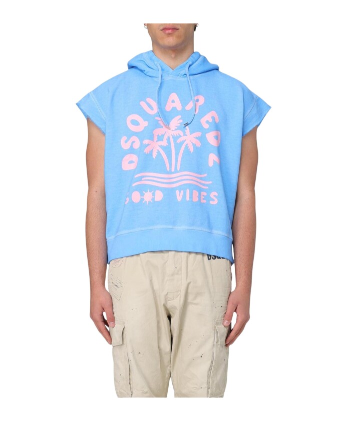hoodie-sans-manches-bleu-avec-graphique-palmier