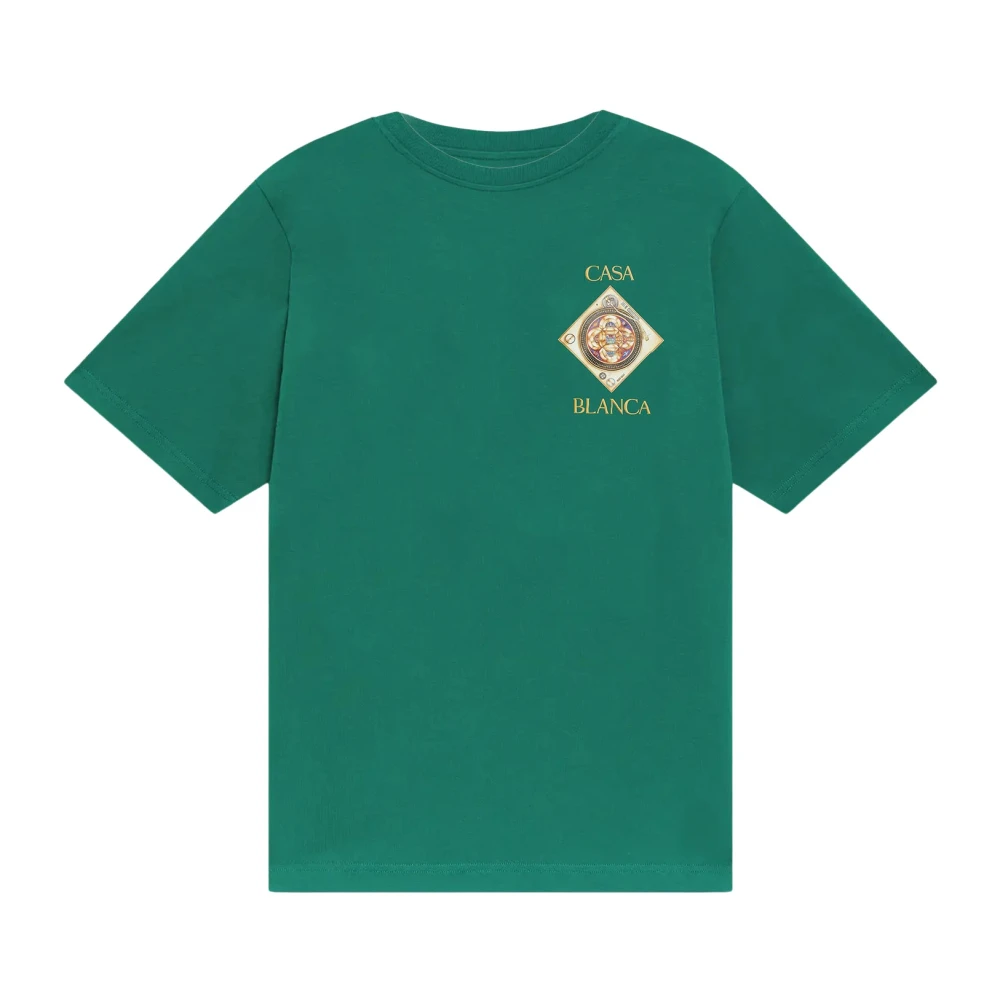 Casablanca Green Take Me To Church T-Shirt - Male - T-Shirts - S - Tops