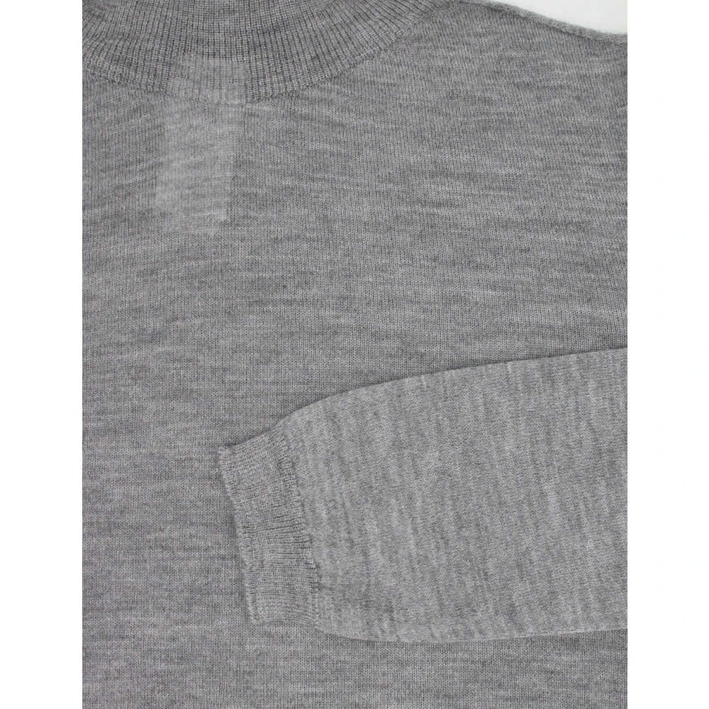 Fabiana Filippi Klassieke Turtleneck Sweater Gray Dames
