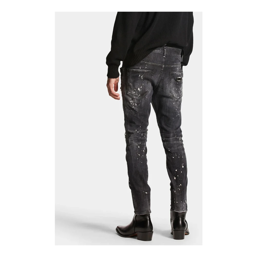 Dsquared2 Slim-fit Jeans Black Heren