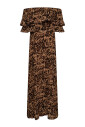 leopardprint-off-shoulder-jurk