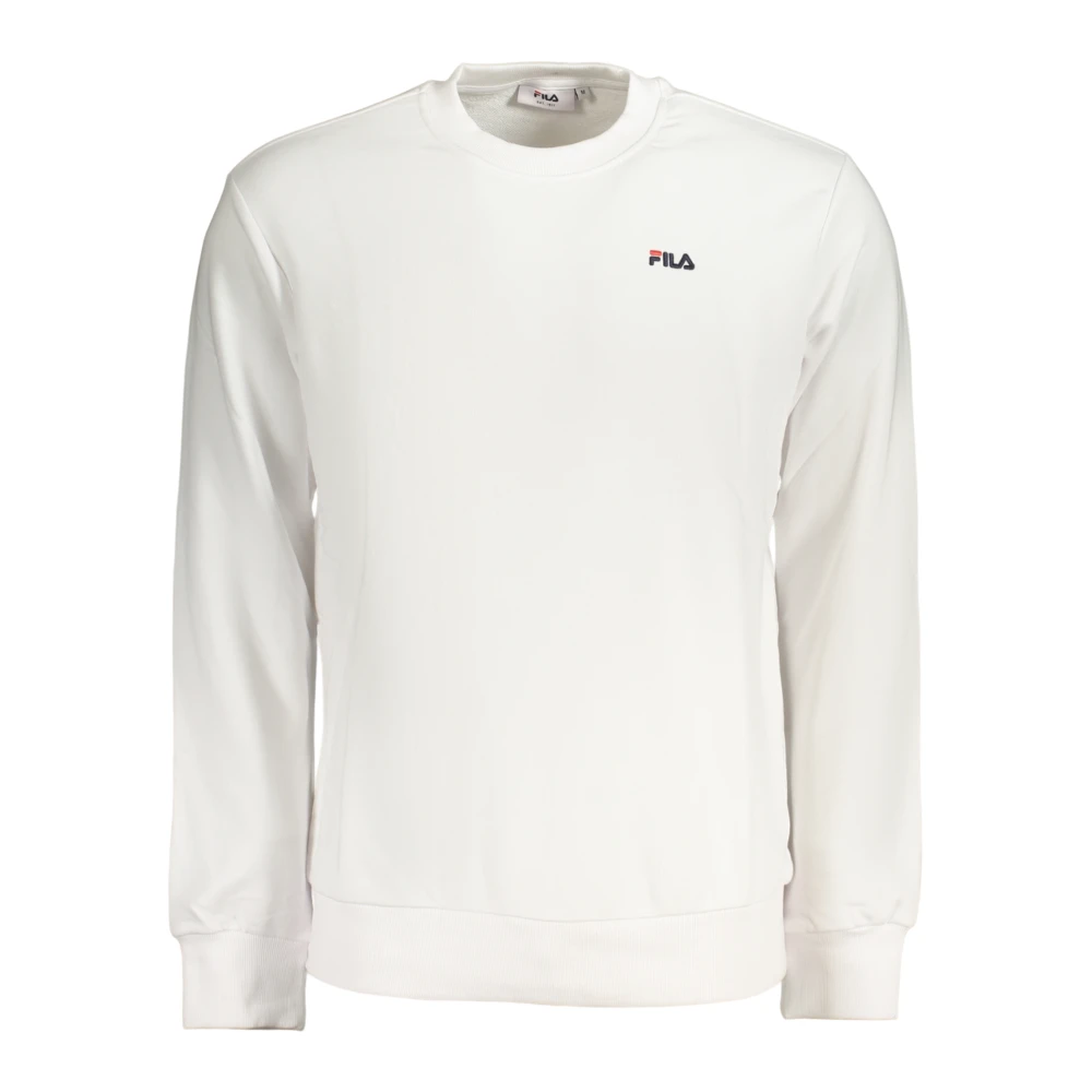 Fila Men's White Leverano Crew Sweatshirt - Sweatshirts - Xl - Sweatshirts & Hoodies