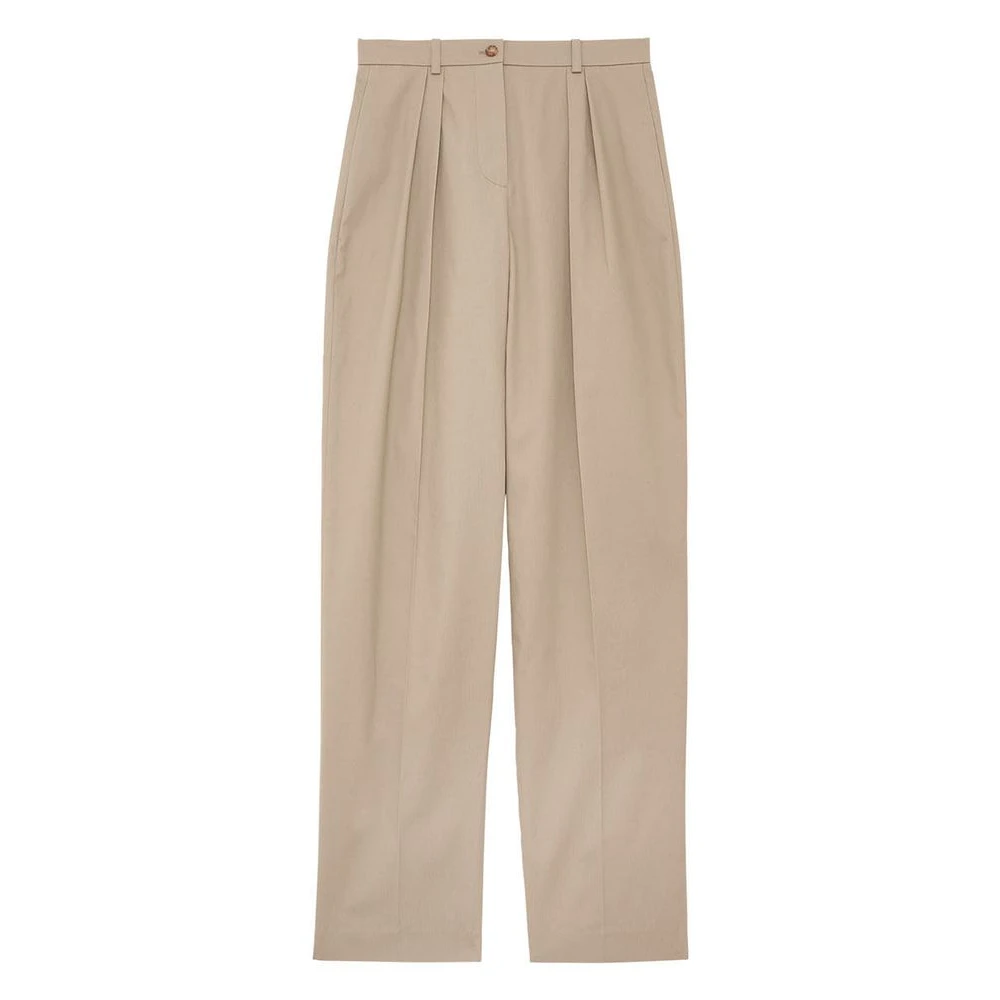 Ines De La Fressange Paris Beige Marlow broek Beige Dames