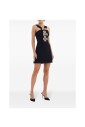 robe-noire-col-halter-ligne-a