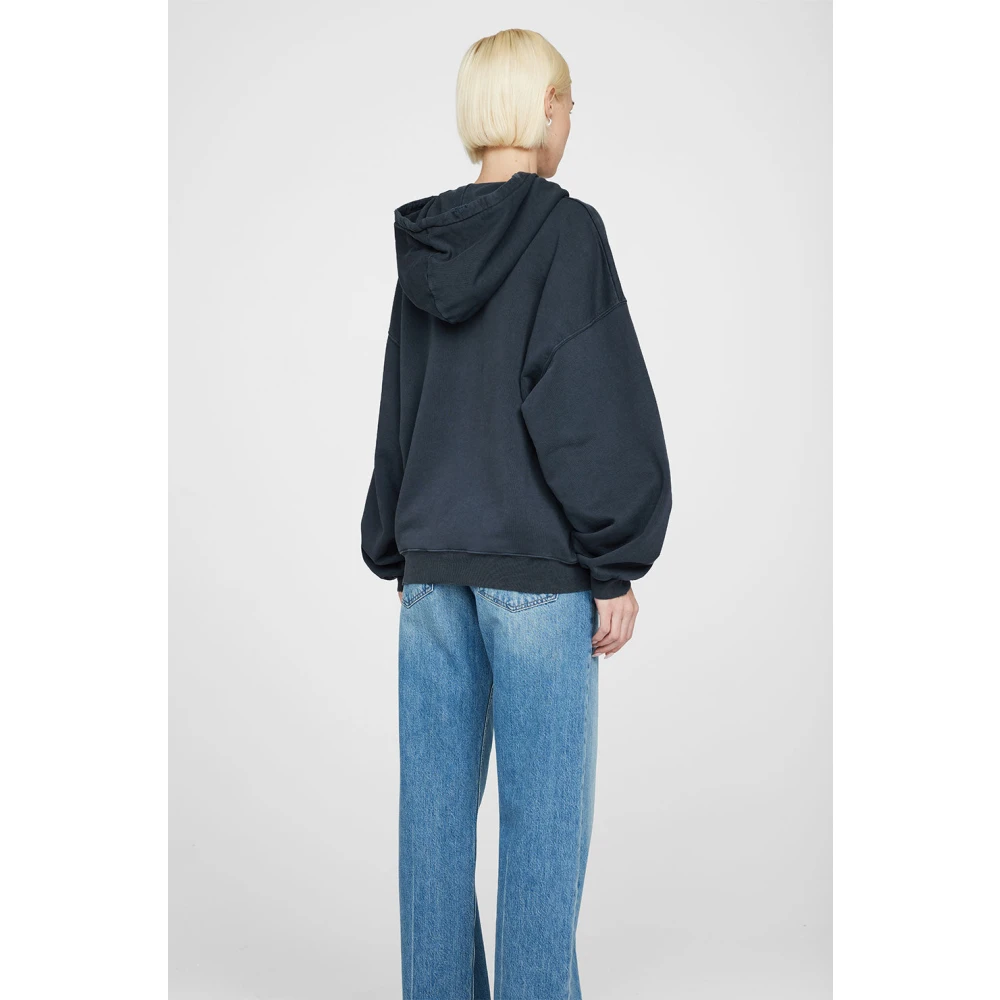 Anine Bing Harvey Sweatshirt Black Dames
