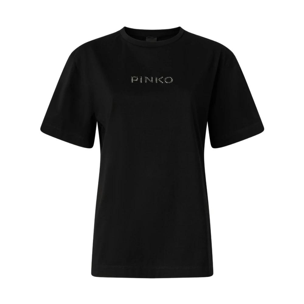 Pinko Women's Black Strepitoso T-Shirt - T-Shirts - L - Tops
