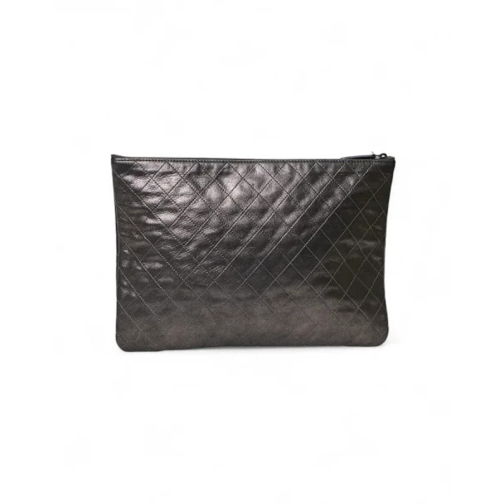 Chanel Vintage Pre-owned Fabric chanel-bags Black Dames