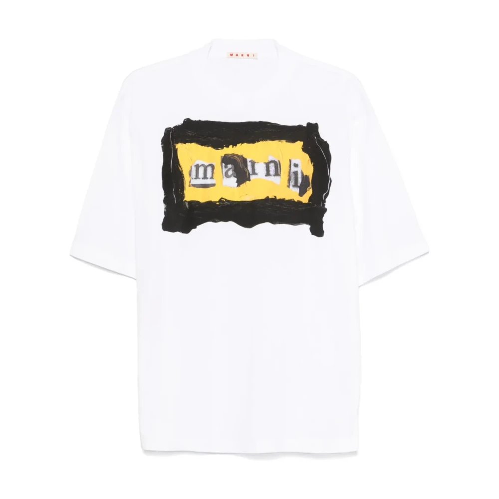 Marni - Tops > T-Shirts - White - Marni - Modalova