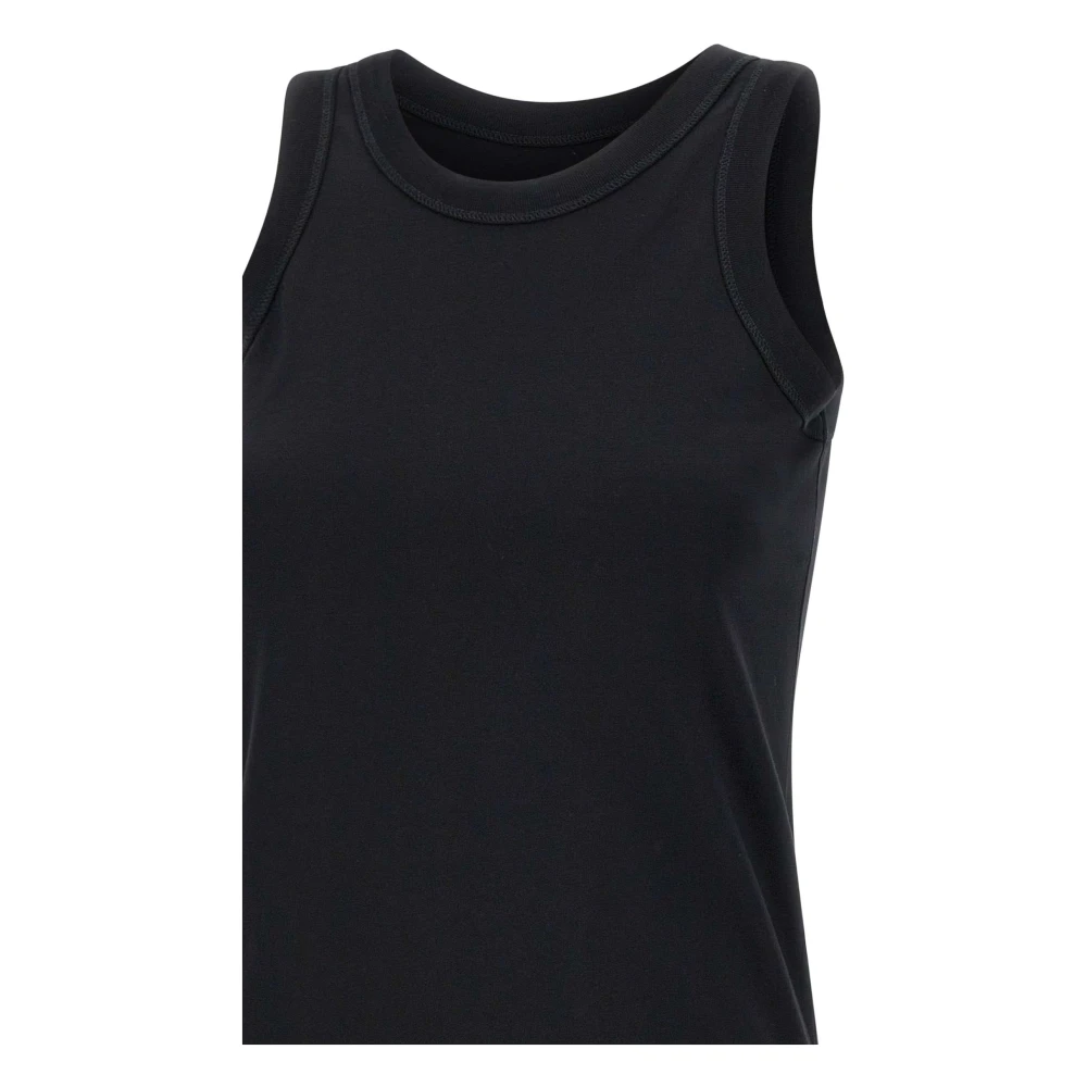 Loulou Studio Zwarte Pose Top van Supima-katoen Black Dames