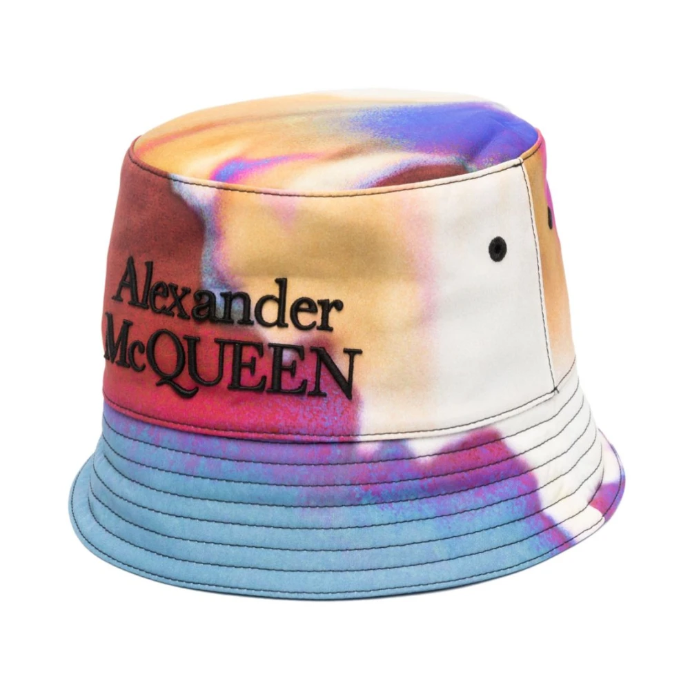 Alexander McQueen Luminous Flower Bucket Hat Multicolor, Herr