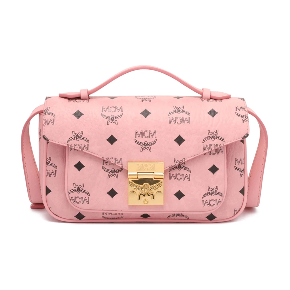 Mcm Women's Pink Stylish Bags For Every Occasion - Handbags - One Size - Bags