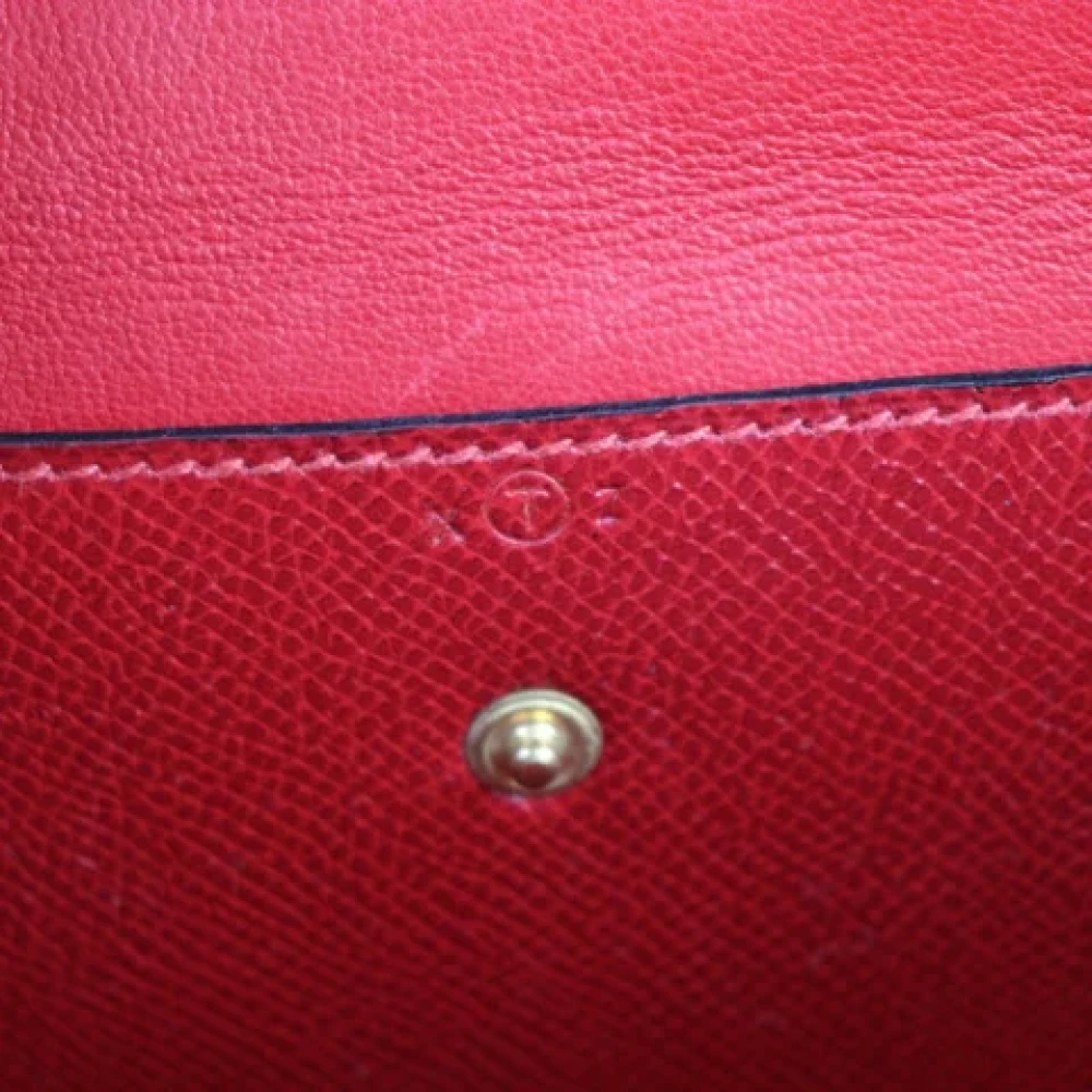 Hermès Vintage Pre-owned Fabric clutches Red Dames