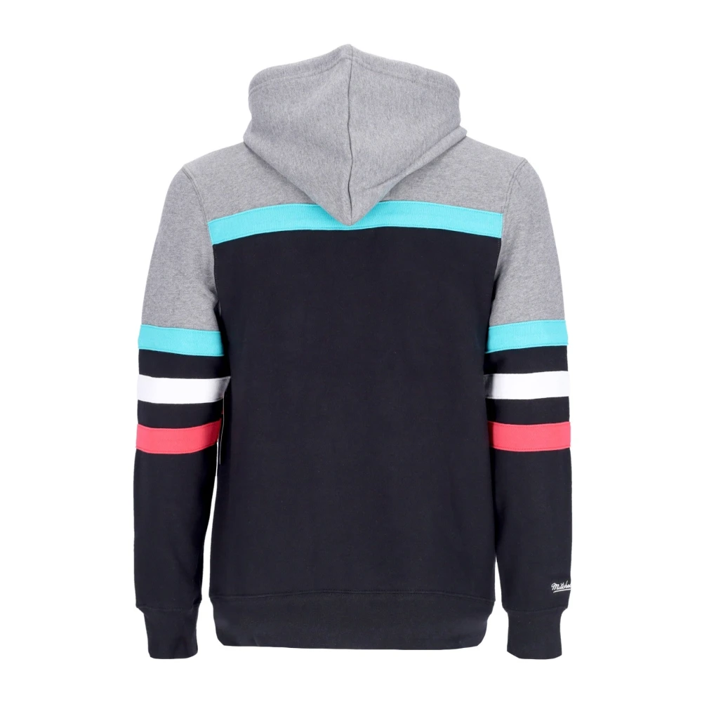 Mitchell & Ness NBA Headcoach Hoodie Hardwood Classics Black Heren