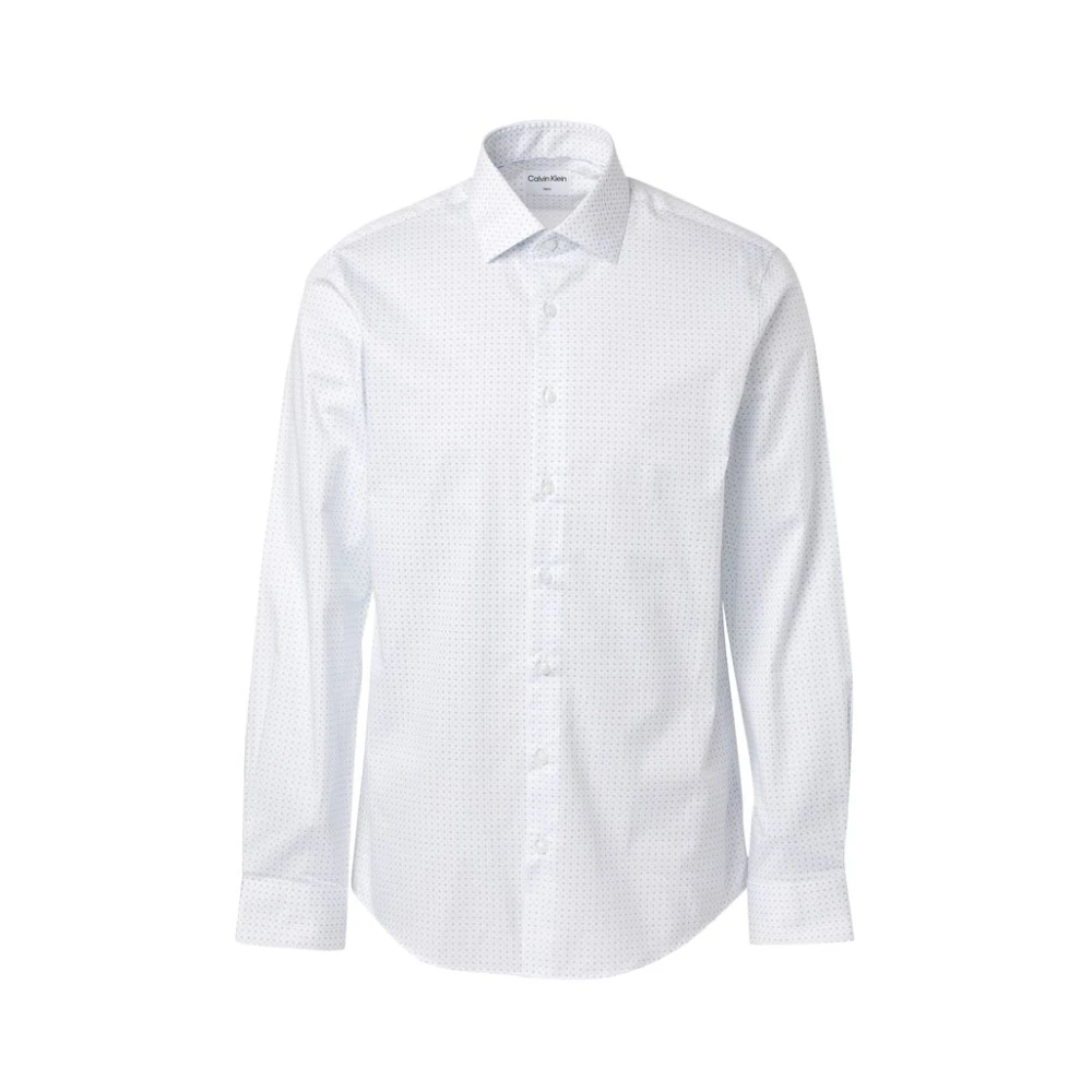 Calvin Klein Lange mouwen shirt Blue Heren