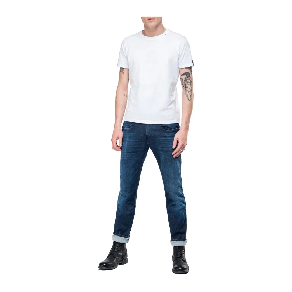 Replay Donkerblauwe Denim Jeans Blue Heren