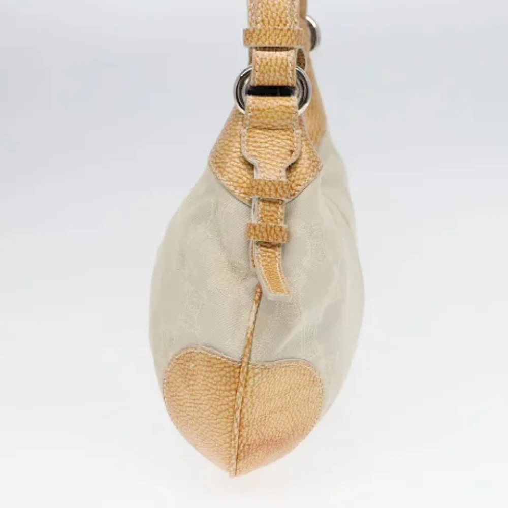 Celine Vintage Pre-owned Canvas celine-bags Gray Dames