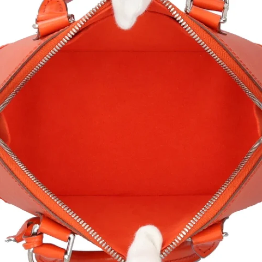 Louis Vuitton Vintage Pre-owned Leather louis-vuitton-bags Orange Dames