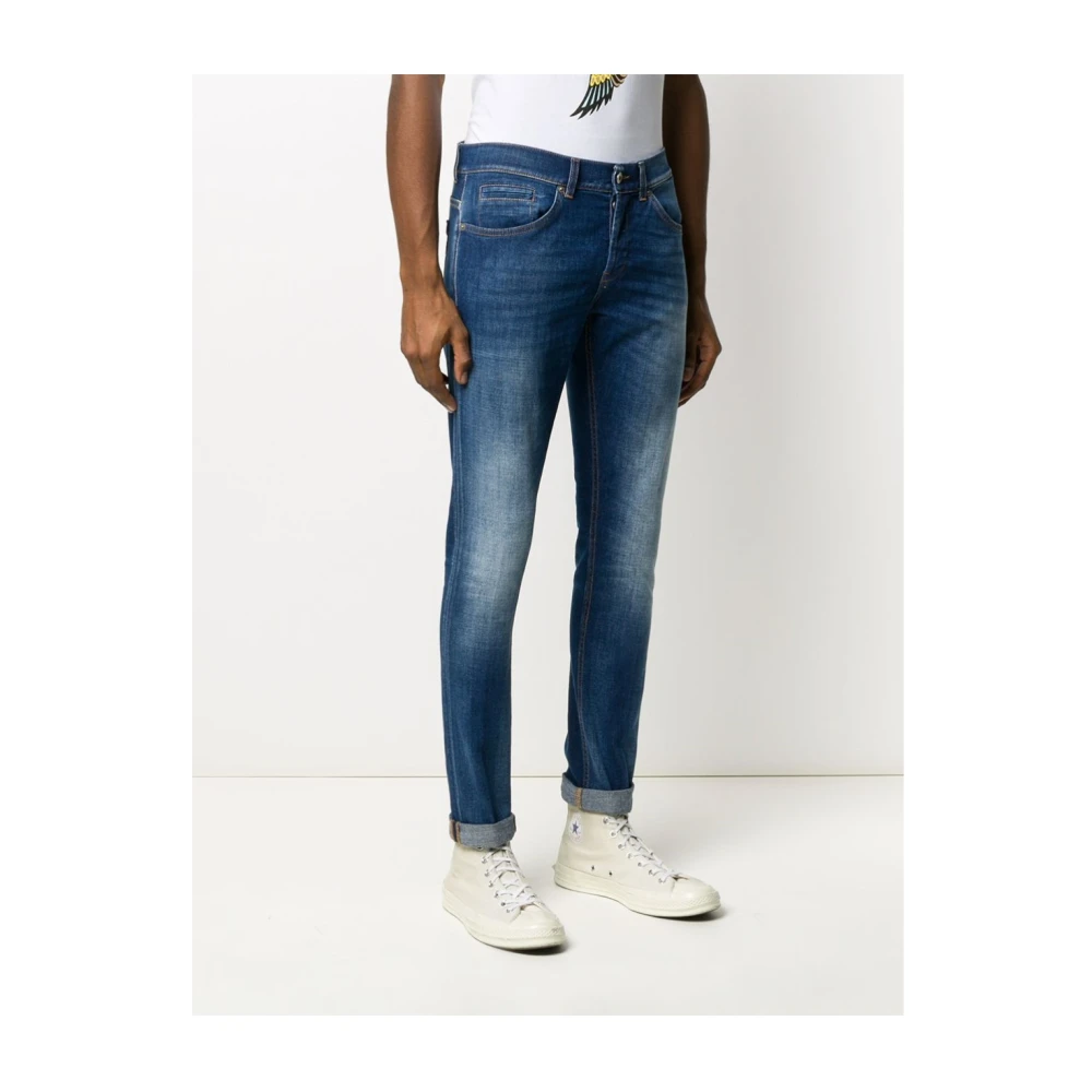 Dondup Smalle jeans Blue Heren