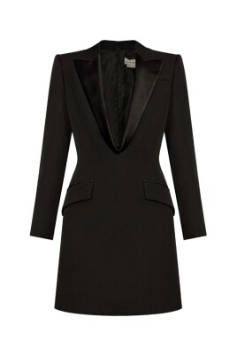 black-peak-lapel-dress