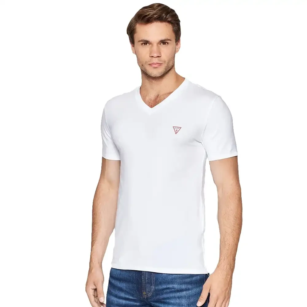 Guess - Tops > T-Shirts - White - Guess - Modalova