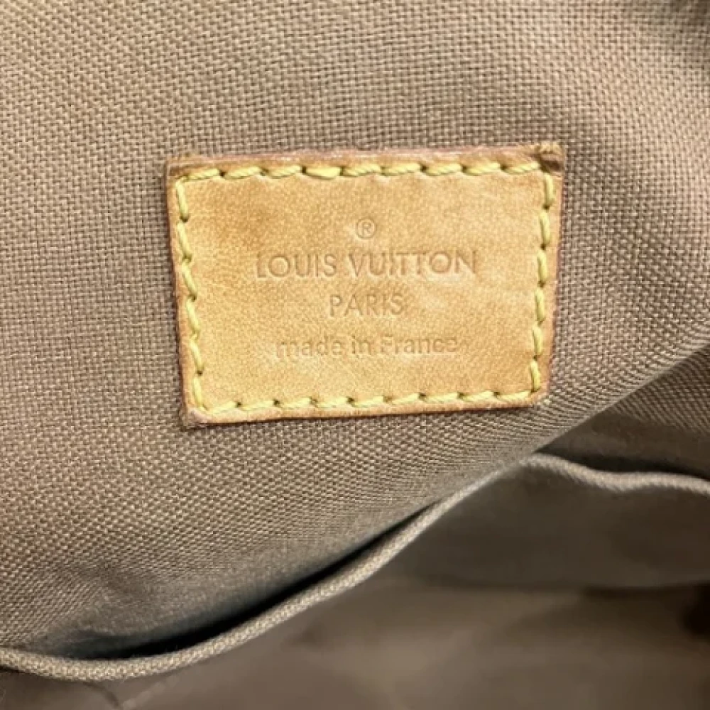 Louis Vuitton Vintage Pre-owned Fabric handbags Brown Dames