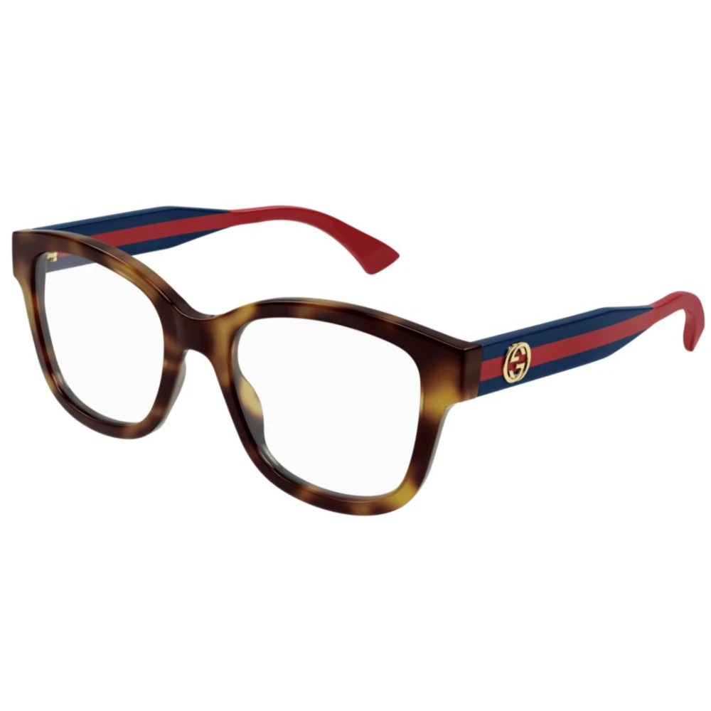 Gucci Unisex Multicolor Glasses, 51 Mm, Rectangular Optical Frame