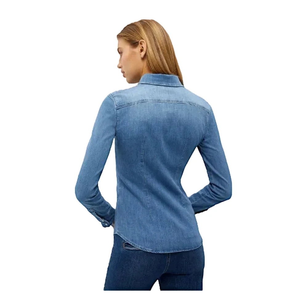 Liu Jo Denim Shirt voor Dames Blue Dames