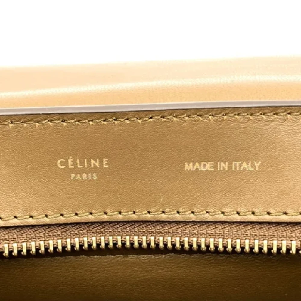 Celine Vintage Pre-owned Leather totes Brown Dames