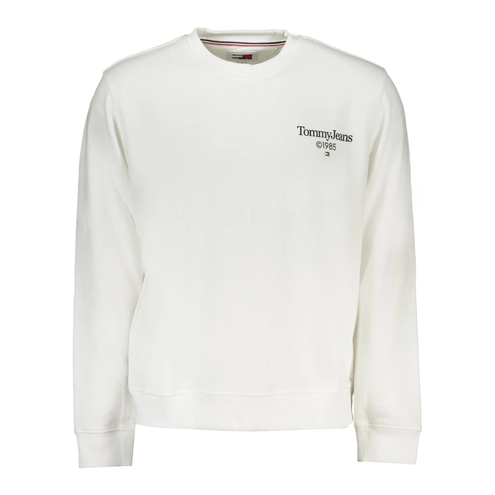 Tommy Hilfiger Witte Sweatshirt met Lange Mouwen Print White Heren