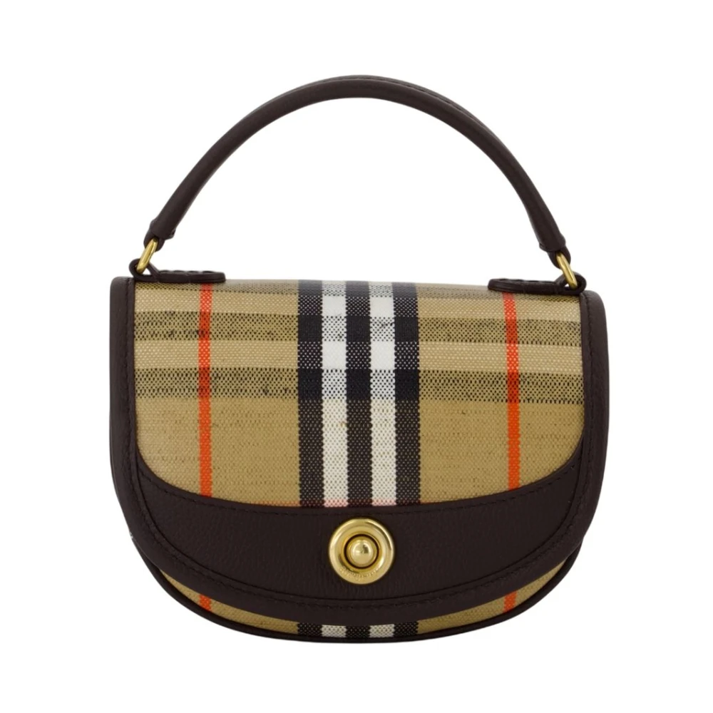 Burberry Beige Handbags, Female, One Size, Mini Highlands Bag
