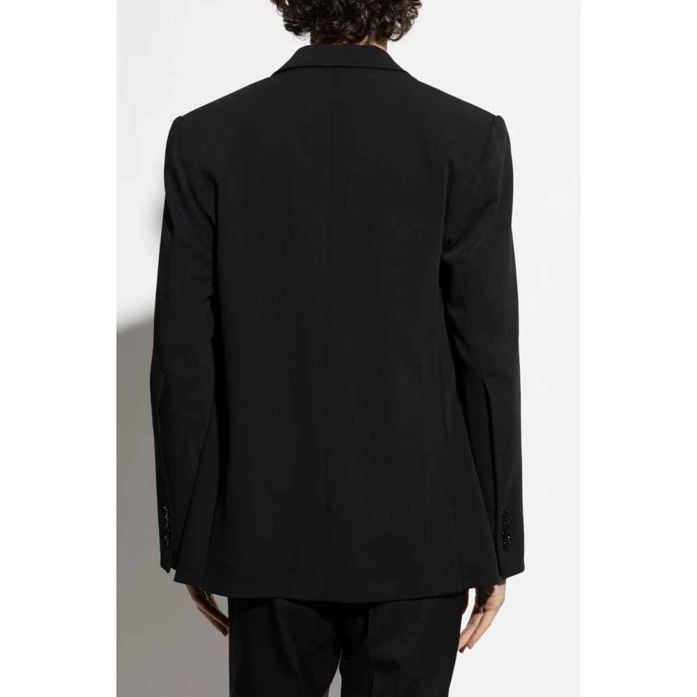 Ami Paris Wolen Blazer Black Heren