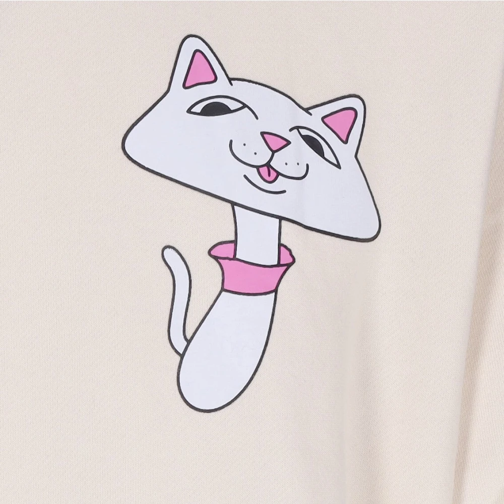 Ripndip Shroom Mania Hoodie Mineraalwas Beige Heren
