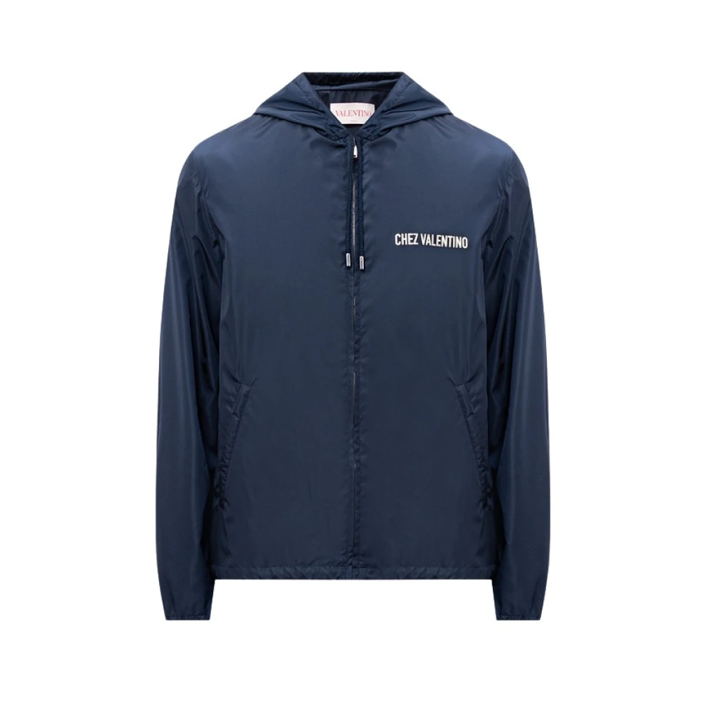 Valentino Stijlvolle Jas voor Mannen Blue Heren
